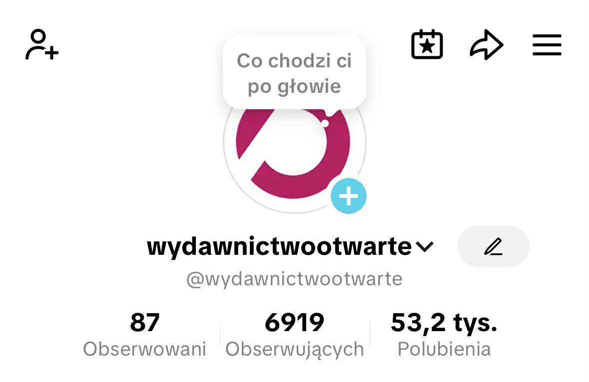 Wydawnictwo Otwarte - TikTok